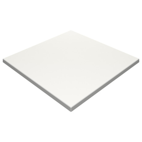 600mm Square SM France Duratop - White