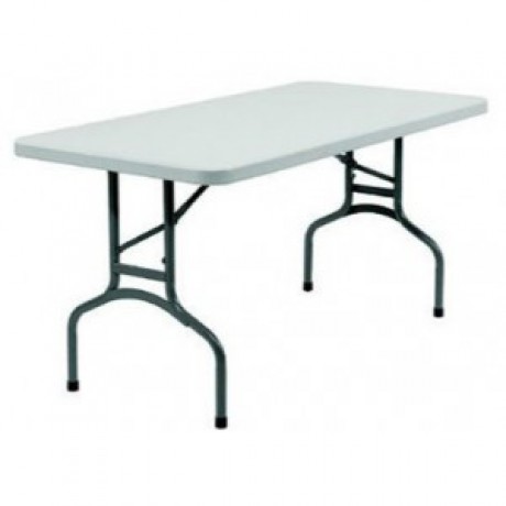 Blow Moulded Trestle Table 1800x760 mm with Folding Legs