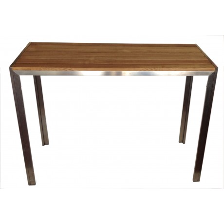 Club Teak Slat Outdoor Dry Bar 1500mm Club Teak Slat Outdoor Dry Bar 1500mm