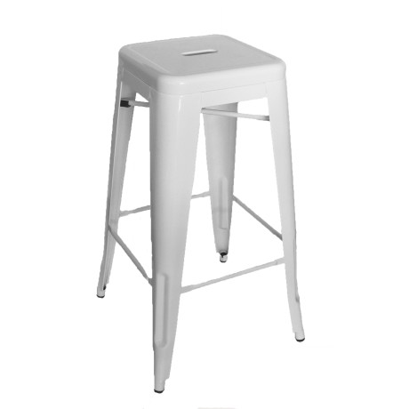 Replica Tolix Bar Stool 75cm - White