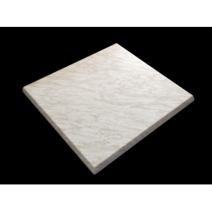 600mm Square Heatproof Table Top - MARBLE LITE
