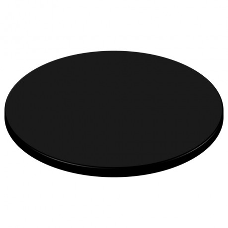 600mm Round SM France Duratop - Black 600mm Round SM France Duratop - Black