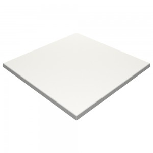 600mm Square SM France Duratop - White