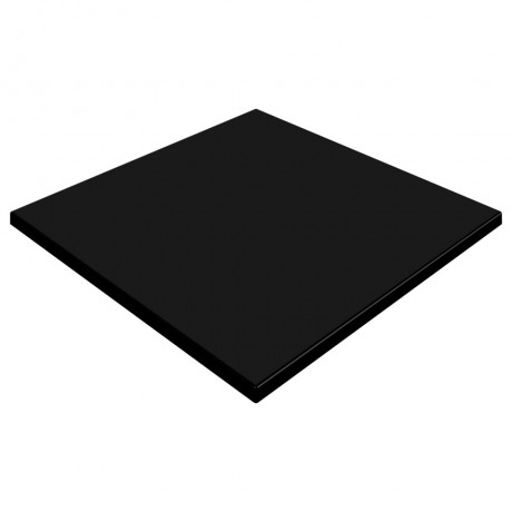 600mm Square SM France Duratop - Black 