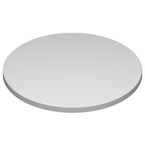 600mm Round Heatproof Table Top - WHITE