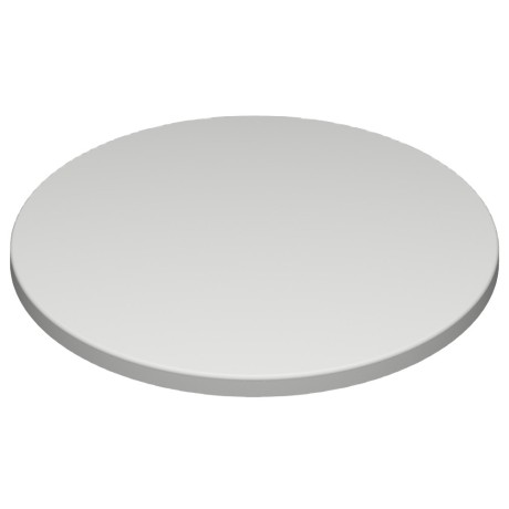 600mm Round Heatproof Table Top - WHITE